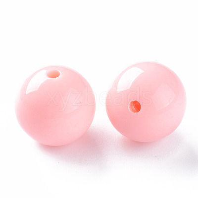 Opaque Acrylic Beads X-MACR-S370-C20mm-A12-1