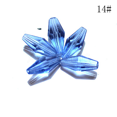 Transparent K9 Glass Beads GLAA-G078-C-23-1