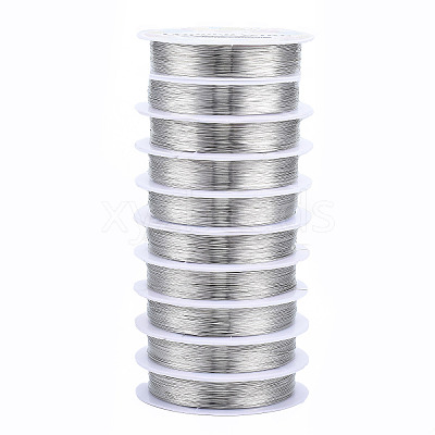 Round Copper Jewelry Craft Wire CW0.3mm006-1
