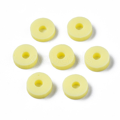 Handmade Polymer Clay Beads CLAY-R067-4.0mm-B23-1