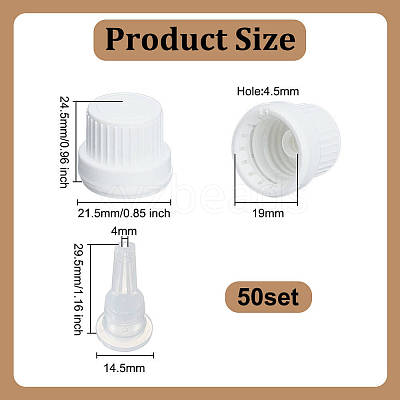 PP Plastic Screw Caps AJEW-WH0248-774B-1