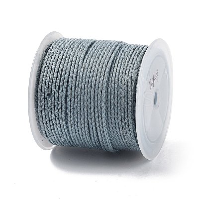 20M Polyester Braided Cord for Jewelry Making OCOR-G015-04A-27-1
