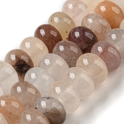 Natural Purple Strawberry Quartz Beads Strands G-M420-K02-01-1