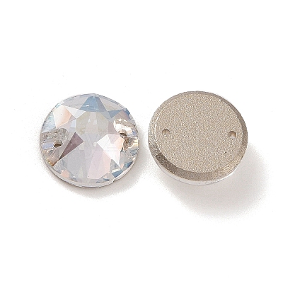 Flat Round Shape Sew on Rhinestone RGLA-C001-10C-001TR-1