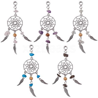 Alloy European Dangle Charms PALLOY-PH0001-25AS-WH-1