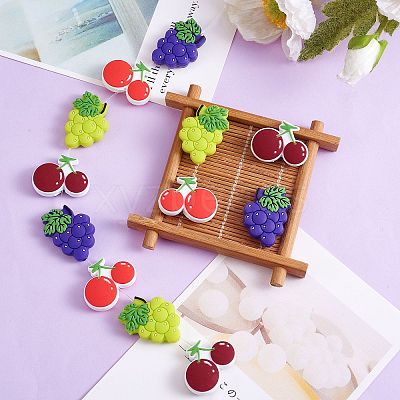 12Pcs 4 Style Silicone Beads JX771A-1