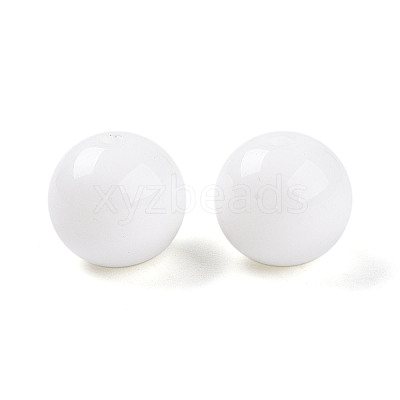 Opaque Solid Color Glass Beads X1-GLAA-N007-10mm-A06-1