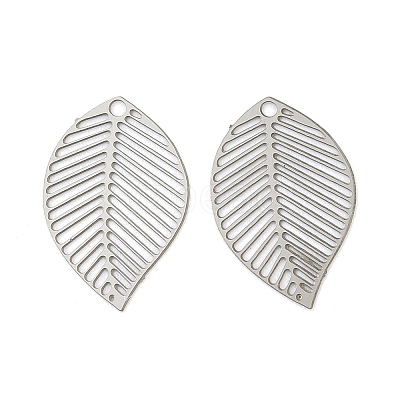201 Stainless Steel Pendants STAS-C153-04B-P-1