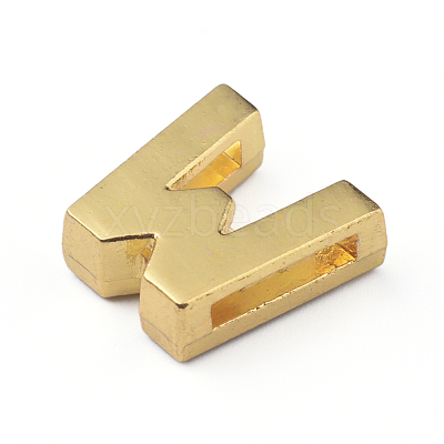 Alloy Slide Charms PALLOY-WH0070-30W-1