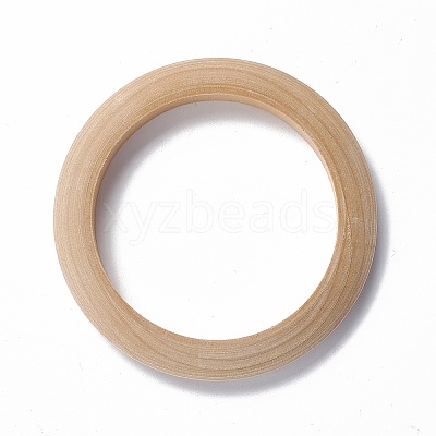 Vintage Wood Chunky Bangle BJEW-WH0017-01B-1