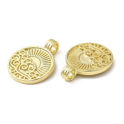 Rack Plating Brass Pendants KK-C030-30D-G-1