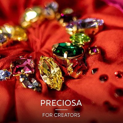 Preciosa® MAXIMA Crystal Fancy Stones Y-PRC-FG10-30020-1