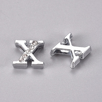 Alloy Slide Charms LS-PALLOY-WH0066-21X-1