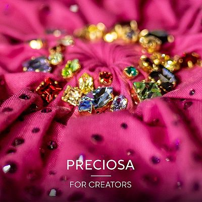 Preciosa® MAXIMA Crystal Fancy Stones Y-PRC-FG8-90300-1