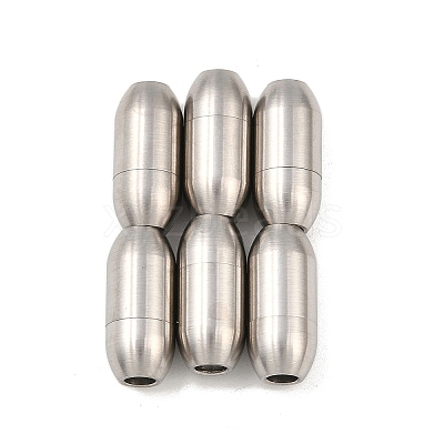 304 Stainless Steel Magnetic Clasps X-STAS-O042-A-24-1