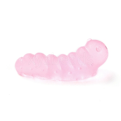 Luminous Resin Worm Ornament DJEW-R011-01C-04-1