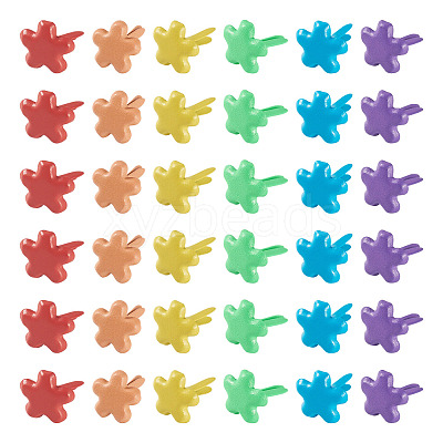 1 Bag Spray Painted Iron Fasteners Brads SCRA-TADJ0001-01C-1