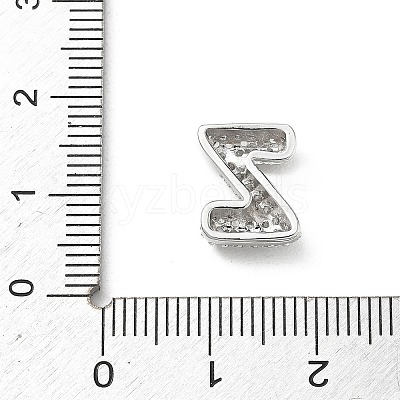 Brass Micro Pave Cubic Zirconia Pendants KK-A300-02P-Z-1