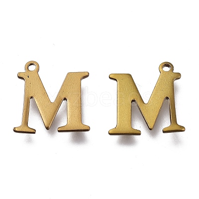 PVD Vacuum Plating  304 Stainless Steel Charms STAS-H112-M-AB-1