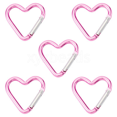 5Pcs Zinc Alloy Spring Gate Rings FIND-TA0009-73M-1