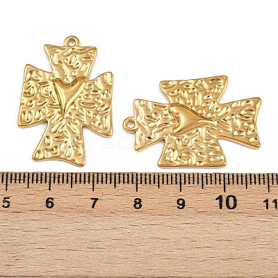 304 Stainless Steel Pendants STAS-L295-16G-1