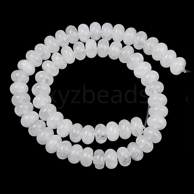 Dyed Natural White Jade Beads Strands G-G107-A35-01-1