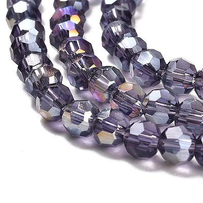 Transparent Glass Beads EGLA-A035-T4mm-B15-1