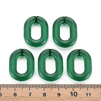 Transparent Acrylic Linking Rings MACR-S373-19-B07-1