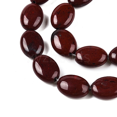 Natural Red Rainbow Jasper Beads Strands G-M206-51-1