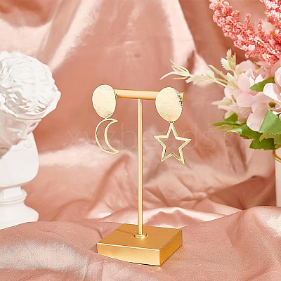 20Pcs 2 Style Brass Open Back Bezel Pendants KK-BC0001-95-1