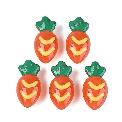 Imitation Jelly Effect Acrylic Beads OACR-N126-11A-1