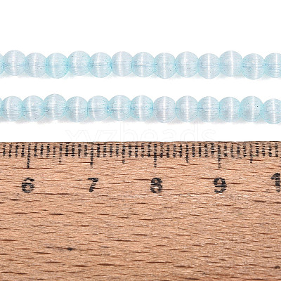 Glass Imitation Cat Eye Beads Strands GLAA-N075-01A-03-1
