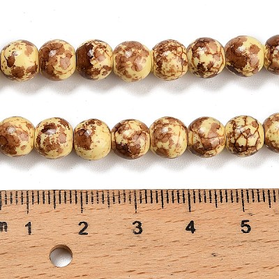 Synthetic Turquoise Beads Strands TURQ-F019-03I-1