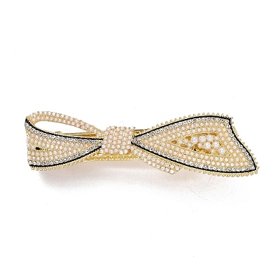 Alloy Crystal Rhinestone Hair Barrettes LS-PHAR-D011-05LG-1