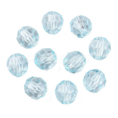 Transparent Acrylic Beads TACR-Q257-12mm-V38-1