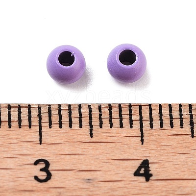 Spray Painted 202 Stainless Steel Beads STAS-G340-01C-1