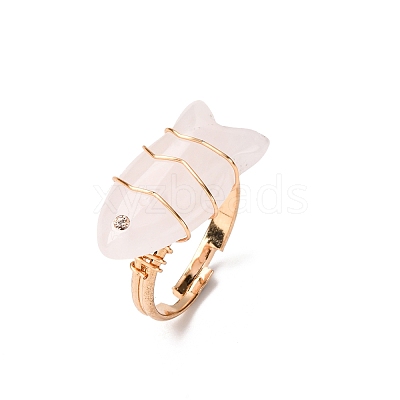 Gemstone Rings RJEW-P161-01G-M-1