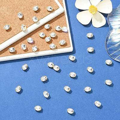 Preciosa® MAXIMA Crystal Sew-On Cups LS-Y-PRC-SB8-00030-G-1