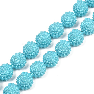 Synthetic Coral Carved Beads Strands CORA-I023-05G-1
