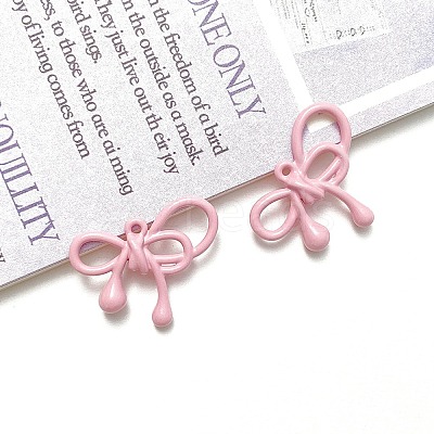 Spray Painted Alloy Pendants PW-WG64B7D-09-1