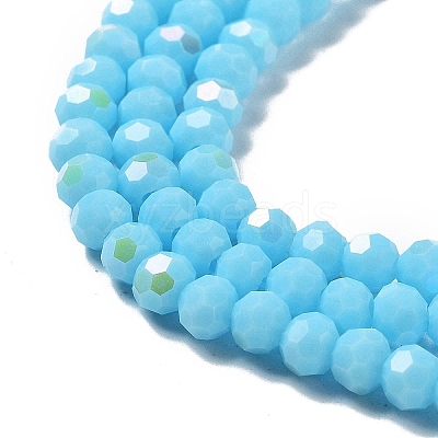 Opaque Glass Beads Strands LS-EGLA-A035-P4mm-L08-1