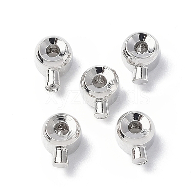 Brass Crimp Beads X-KK-P223-35P-1