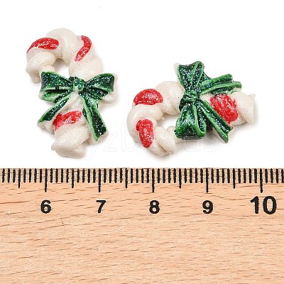 Christmas Opaque Resin Cabochons LS-RESI-XCP0002-66C-1