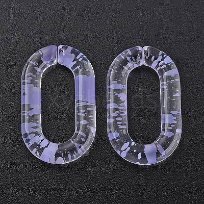 Transparent Acrylic Linking Rings OACR-N009-013B-18-1