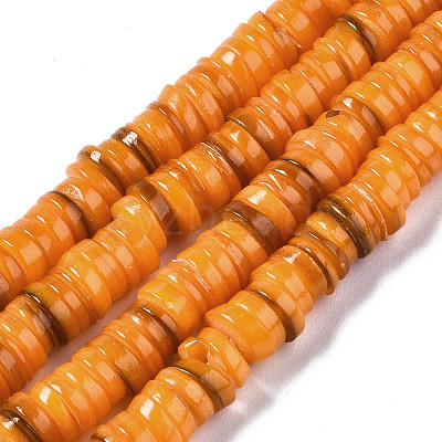 Natural Freshwater Shell Beads Strands SHEL-Q024-001H-1