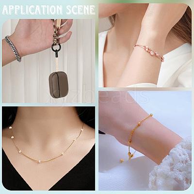 3000Pcs Brass Crimp Beads KK-PA0001-23-1