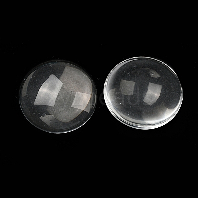 Transparent Glass Cabochons LS-GGLA-G013-1
