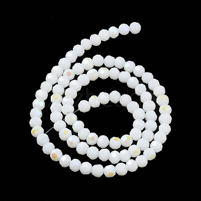 Opaque Glass Beads Strands LS-EGLA-A035-P4mm-L01-1