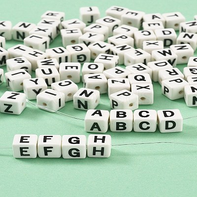 20Pcs Porcelain Beads PORC-FS0001-08V-1