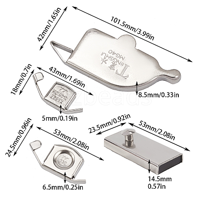 Wholesale Magnetic Seam Guide Gauge for Sewing Machines